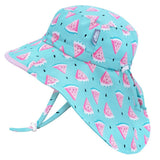 Size L (2-5 years): Jan & Jul Aqua Dry Adventure Hat - WATERMELON