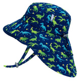 Size M (6-24m): Jan & Jul Aqua Dry Adventure Hat - DINOLAND