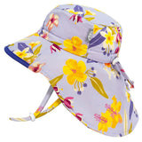 Size S (0-6m): Jan & Jul Aqua Dry Adventure Hat - TROPICAL BLOOM