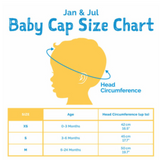 Size M (6-24): Jan & Jul Sun Soft Baby Cap - LAVENDER