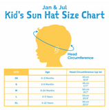 Size L (2-5 years): Jan & Jul Aqua Dry Adventure Hat - WATERMELON