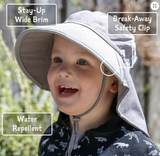 Size S (0-6m): Jan & Jul Aqua Dry Adventure Hat - PINK STRAWBERRY