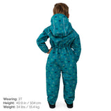 Size 1: Jan & Jul SUMMER CAMP Cozy Dry Waterproof Zip Up Fleece Lined Rain Suit NEW