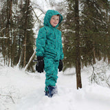 Size 1: Jan & Jul SUMMER CAMP Cozy Dry Waterproof Zip Up Fleece Lined Rain Suit NEW
