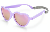 Size M (2-6y): Jan & Jul Urban Xplorer Sunglasses - LAVENDER HEART