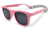 Size M (2-6Y): Jan & Jul HEART Sunglasses -PEACHY PINK AURORA
