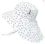 Size M (6-24): Jan & Jul Cotton Xplorer Hat -DOTS