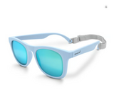 Size M (2-6y): Jan & Jul Urban Xplorer Sunglasses - LIGHT BLUE AURORA
