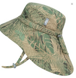 Size S (0-6m): Jan & Jul Aqua Dry Adventure Hat - JUNGLE SAFARI
