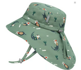 Size L (2-5 years): Jan & Jul Aqua Dry Adventure Hat - OTTER