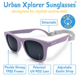 Size M (2-6Years): Jan & Jul Urban Xplorer Sunglasses - DUSTY PURPLE