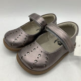 Size 6: See Kai Run Marta, PEWTER Mary Jane Shoes NEW