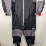 Size 6-7: Oaki Black/Grey Zip-Up Rain Suit