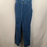 Sie 13-14: Zara Blue Corduroy Overalls