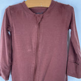 Size 0-3m: Wildbird Brown 1pc PJs