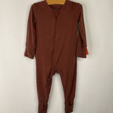 Size 0-3m: Wildbird Brown 1pc PJs
