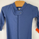 Size 0-3m (50): Hanna Andersson Blue 1pc PJs