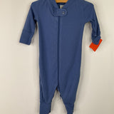 Size 0-3m (50): Hanna Andersson Blue 1pc PJs