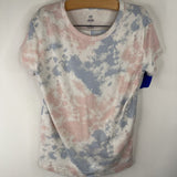 Size 14: Gap White/Blue/Pink 2pc Shorty PJs