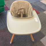 Lalo Wooden High Chair w/Infant Insert Accessories (retails $250)