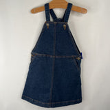 Size 5 (110): Hanna Andersson Blue Denim Overall Dress