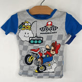 Size 4: Mario Kart Blue 2pc PJs