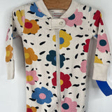 Size 3-6m (60): Hanna Andersson White Floral 1pc PJs