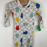 Size 18-24m (80): Hanna Andersson Blue Miffy Print 1pc PJs