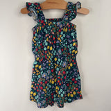 Size 2: Old Navy Blue/Multi Floral Shorty Romper