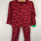 Size 3: GAP Red Firetruck Print 2pc PJs
