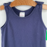 Size 3 (90): Hanna Andersson Blue Cozy Overalls