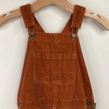 Size 9-10: Uni Qlo Brown Corduroy Overall Dress
