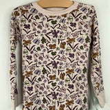 Size 5: Quince Pink/Purple Floral Print 2pc PJs