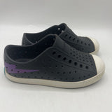 Size 11: Natives Black Perforated Shoes