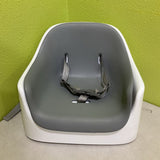 OXO White/Grey Tot Nest Booster Seat w/Straps
