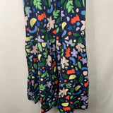 Size 12 (150): Hanna Anderson Blue Colorful Shapes Tank Dress