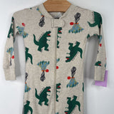 Size 18-24m (80): Hanna Andersson Creme Volcano Dinosaurs 1pc PJs