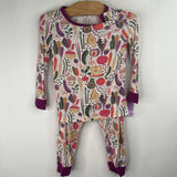 Size 3: Magnetic Me Fruit Print 2pc PJs