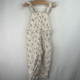 Size 2-3: Zara Black/White Floral Tank Romper