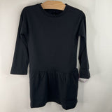 Size 3: Primary Black Long Sleeve Dress