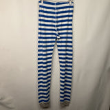 Size 10 (140): Hanna Andersson Blue White Striped R2-D2 2pc PJs