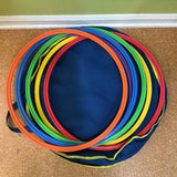 6 Agility Rings w/ Bag
