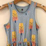 Size 8: Tea Blue Popsicle Tank Dress