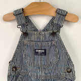 Size 6m: Osh Kosh BGosh Blue White Striped Overalls