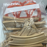 2 Gallon Bag Of Assorted Wooden Train Tracks