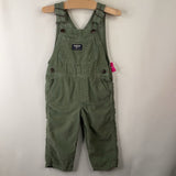 Size 2: Oshkosh Green Overalls