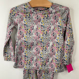 Size 3: Terramar White/Colorful Splotches 2pc Base Layer Set