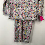 Size 3: Terramar White/Colorful Splotches 2pc Base Layer Set