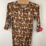 Size 2: Kate Quinn Brown Leaves 1pc PJs