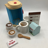 Melissa & Doug Wooden Brew & Serve Coffee Set